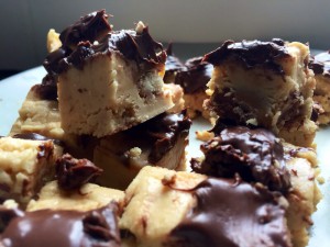 White Chocolate Twix Butterkeks Fudge